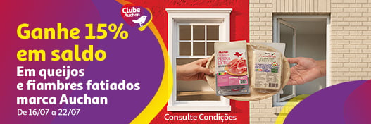 Campanha Queijo e Fiambre Fatiados Auchan || 16/07 a 22/07 | Auchan
