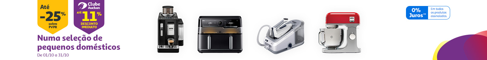 Encarte Delonghi || 01/10 a 31/10 | Auchan
