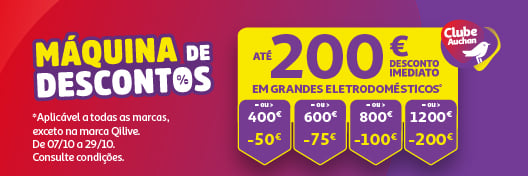 Campanha Máquina de Descontos || 07/10 a 29/10/2026 | Auchan
