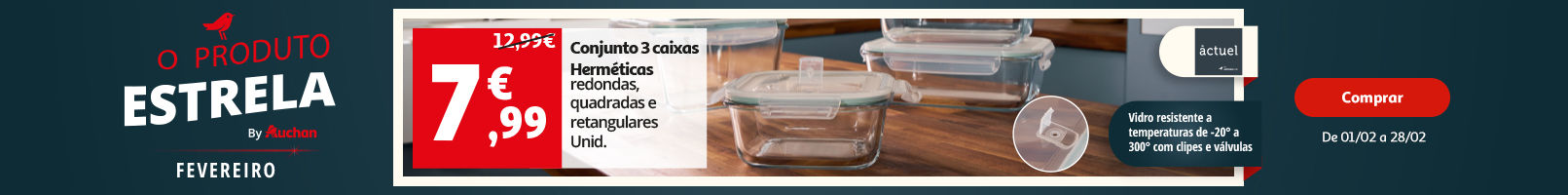 Campanha Produto Estrela Fevereiro || 01/02 a 28/02 | Auchan