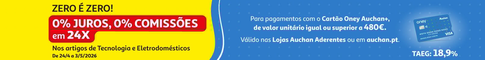 Campanha Oney Zero é Zero || 24/04 a 03/05 | Auchan