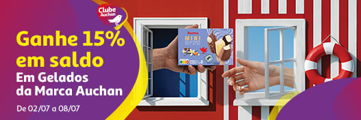Campanha MDD Gelados || 02/07 a 08/07 | Auchan