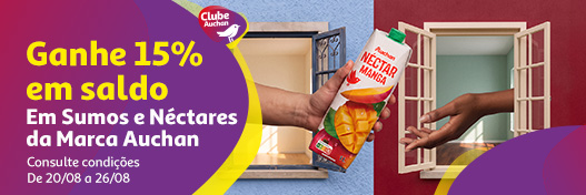Campanha MDD Sumos e Néctares || 20/08 a 26/08 | Auchan