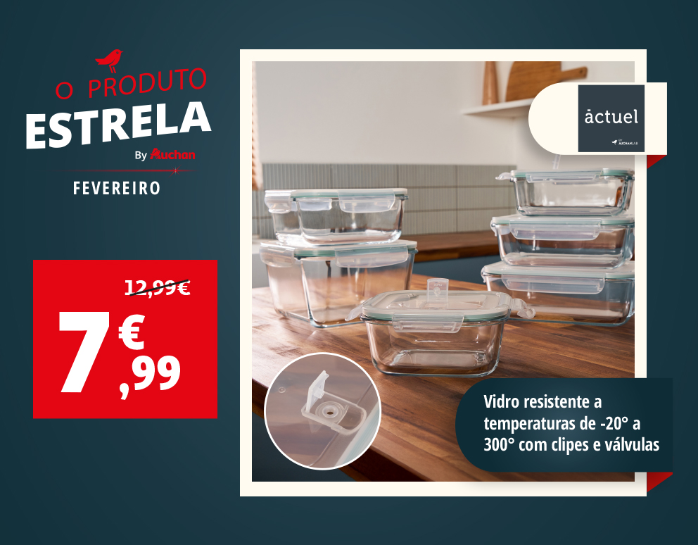 Caixas herméticas de vidro