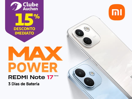 Na compra de um Redmi Note 17 || 17/09 a 16/10