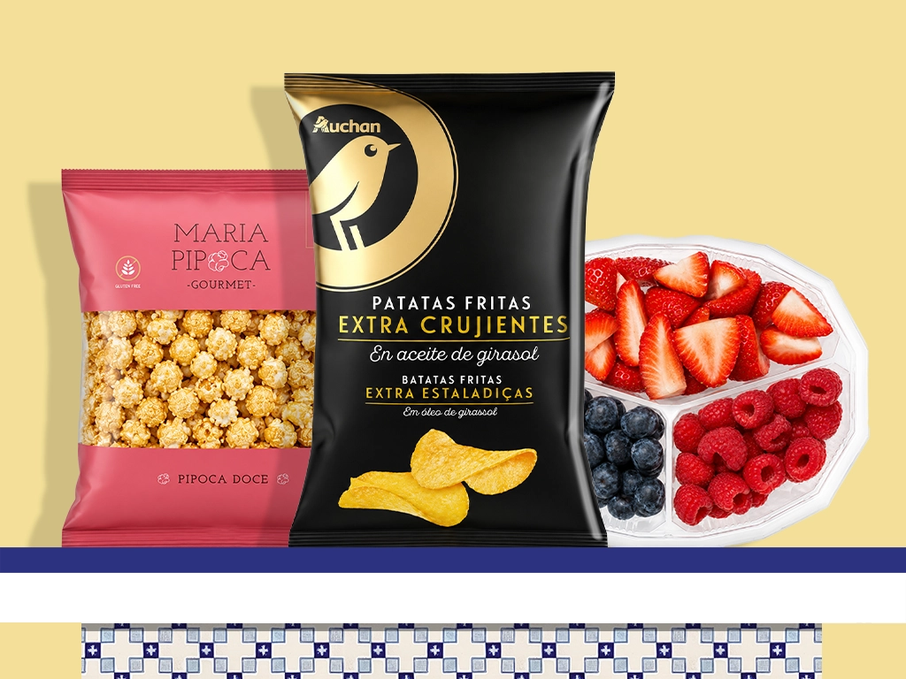 Snacks e petiscos