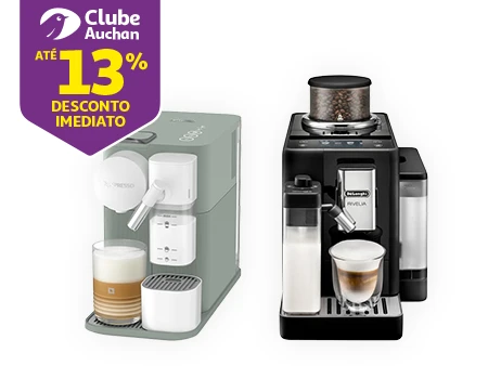 Numa seleção de máquinas de café e acessórios || 01/07 a 31/07
