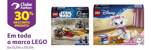 Campanha Lego Clube Auchan || 01/04 a 05/04 | Auchan