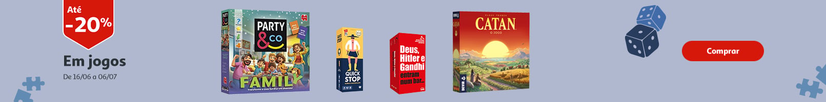 Campanha Jogos || 16/06 a 06/07 | Auchan