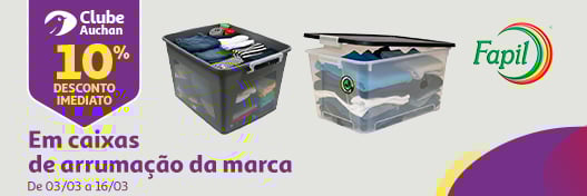 Campanha Clube Auchan Caixas Fapil || 03/03 a 16/03 | Auchan