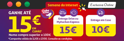 Semana da Internet || 11/05 a 17/05 | Auchan