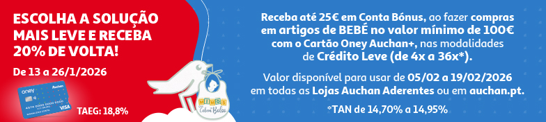 Feira do Bebé || 13/01 a 26/01 | Auchan