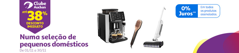 Encarte Pequenos Domésticos || 01/11 a 30/11 | Auchan