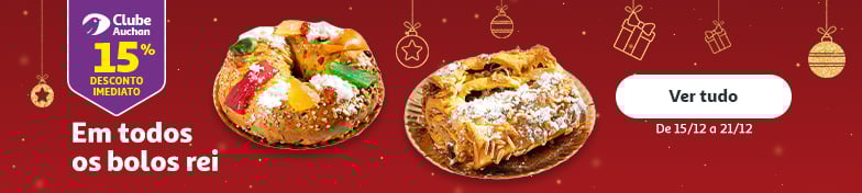 Campanha Clube Auchan Natal Bolos Rei || 15/12 a 21/12 | Auchan