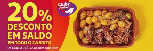 Campanha Clube Auchan Cabrito || 13/03 a 04/04 | Auchan