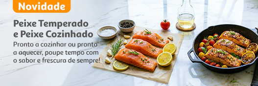 Novidade Peixaria Peixe Cozinhado e Peixe temperado || 31/03 a 30/04 | Auchan