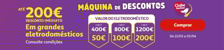 Campanha Máquina de Descontos || 13/03 a 05/04 | Auchan