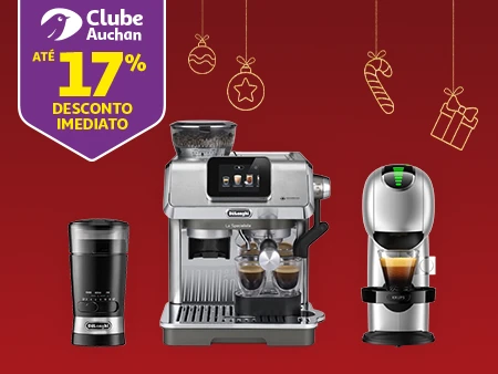 Numa seleção de máquinas de café e acessórios || 01/12 a 31/12