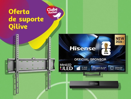 Na compra de uma TV + barra de som das marcas Hisense, LG, TCL e Samsung || 22/06 a 06/07
