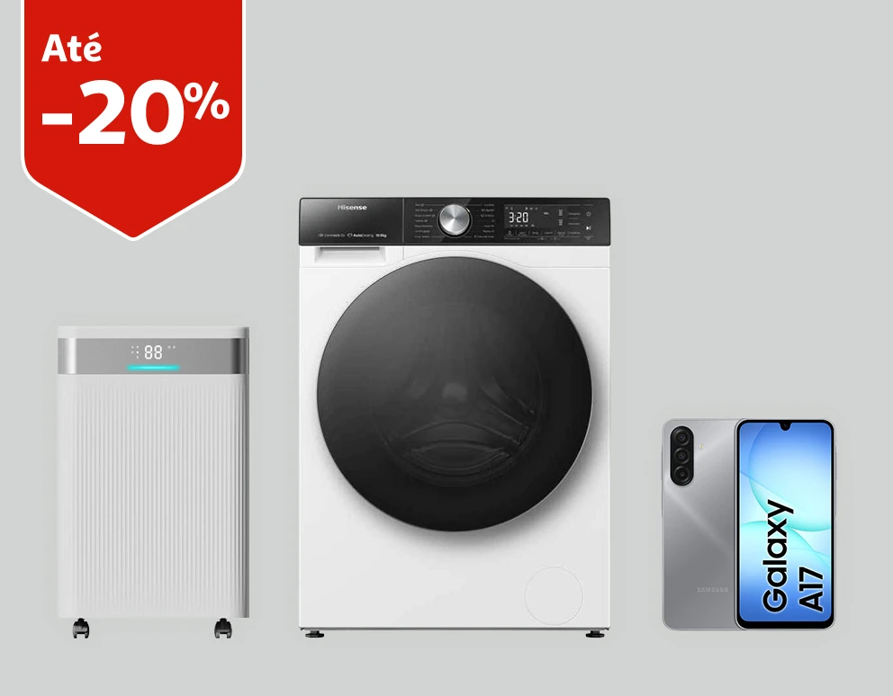 Em tecnologia e eletrodomésticos || 13/01 a 26/01