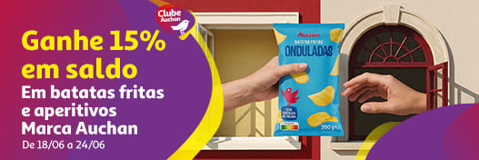 Campanha MDD Batatas Fritas e Aperitivos || 18/06 a 24/06 | Auchan