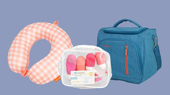 Acessórios de viagem e necessaires