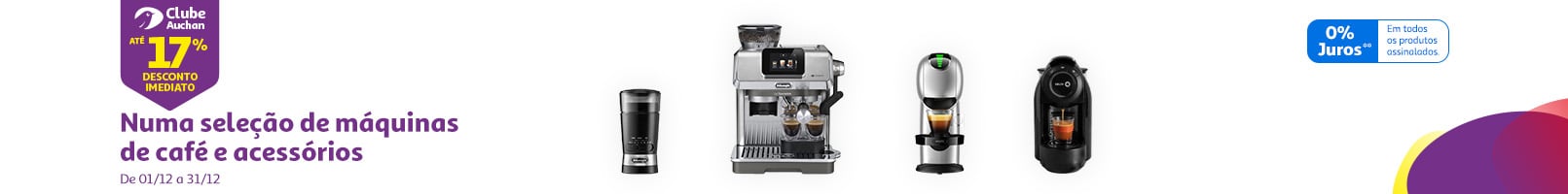 Numa seleção de máquinas de café e acessórios | Auchan