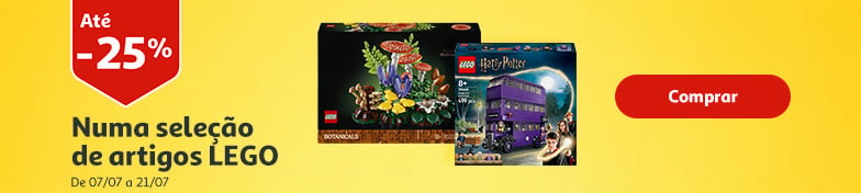 Campanha Lego Até 25% || 07/07 a 21/07 | Auchan