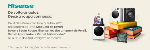 Campanha Hisense Persil e Vernel || 14/09 a 11/10/2026 | Auchan