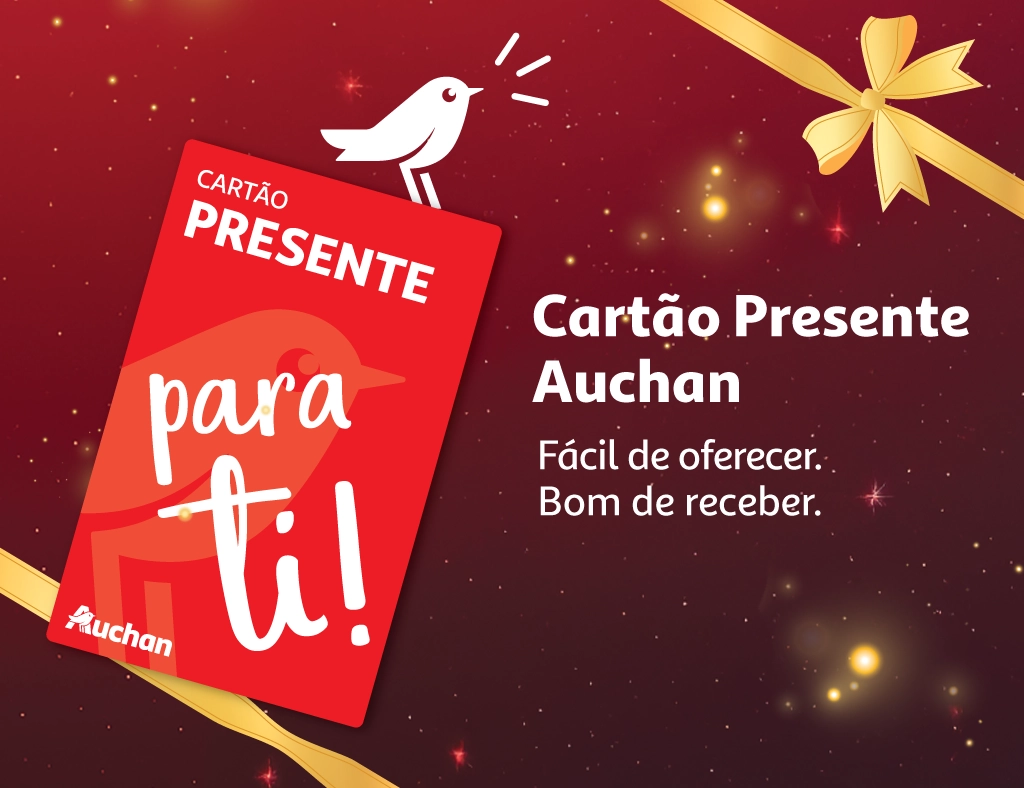 Cartão Presente Auchan