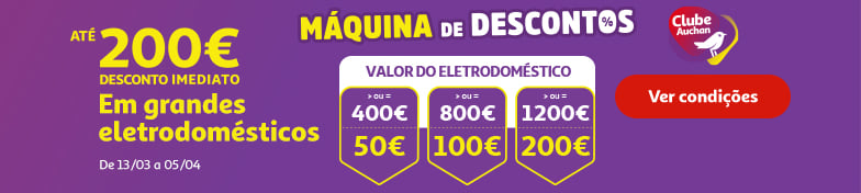 Campanha Máquina de Descontos || 13/03 a 05/04 | Auchan