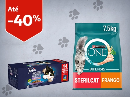 Promoções para Gatos || 30/04 a 06/05