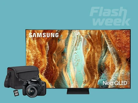 Preços baixos em máquinas fotográficas e TVs || 28/01 a 03/02