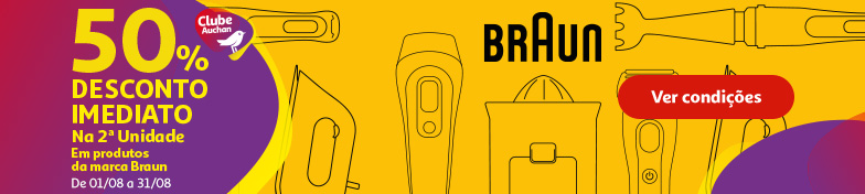 Campanha Braun || 01/08 a 31/08 | Auchan