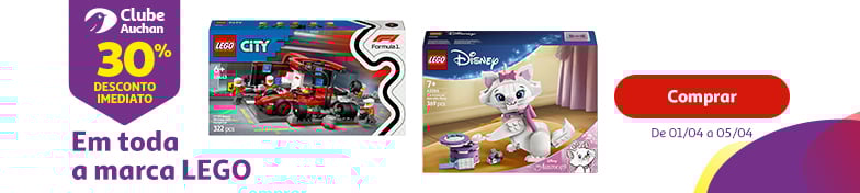 Campanha Lego Clube Auchan || 01/04 a 05/04 | Auchan