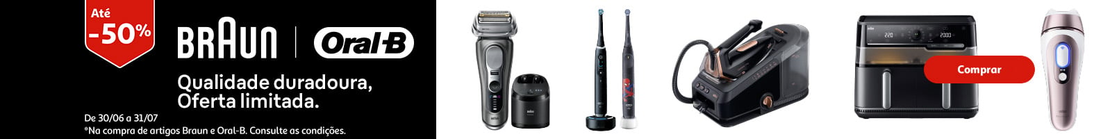 Campanha Braun || 30/06 a 31/07 | Auchan