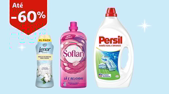 Detergentes para roupa
