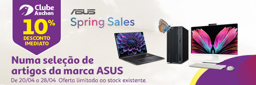 Campanha ASUS Clube Auchan || 20/04 a 28/04  | Auchan