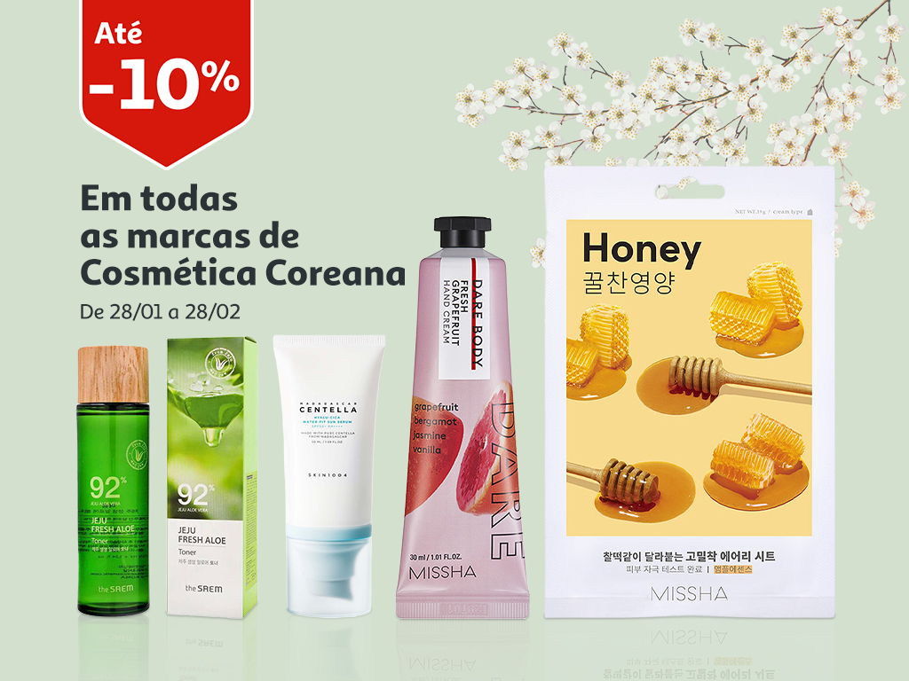 Em todas as marcas de Cosmética Coreana | Auchan