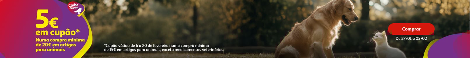 Campanha Clube Auchan Pet || 27/01 a 05/02 | Auchan