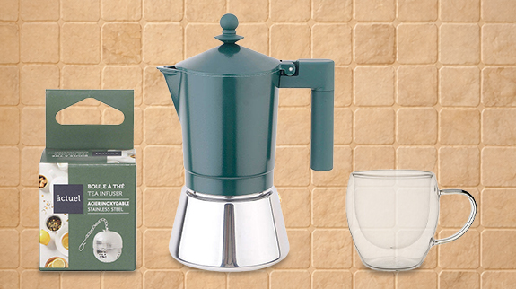 Utensílios para café e chá