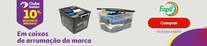 Campanha Clube Auchan Caixas Fapil || 03/03 a 16/03 | Auchan
