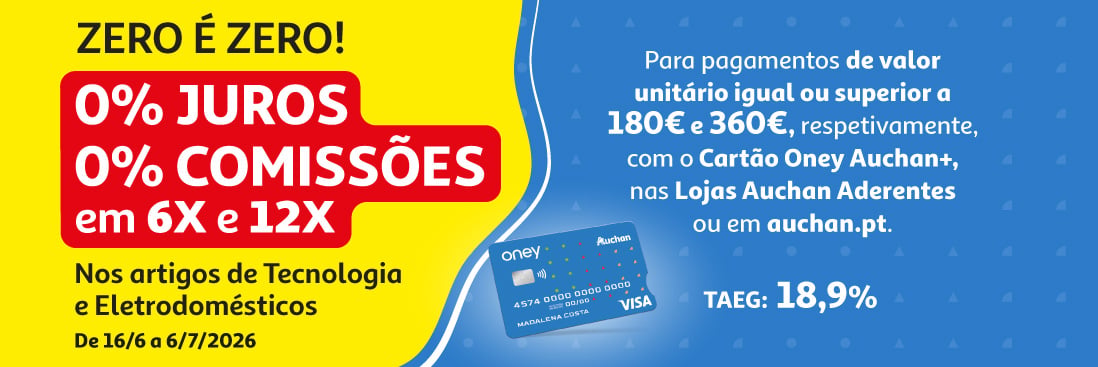 Campanha ONEY ET Zero é Zero || 16/06 a 06/07 | Auchan