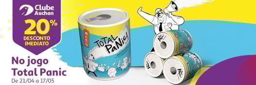 Campanha Total Panic || 21/04 a 17/05 | Auchan