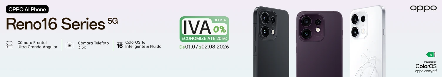 Campanha Oppo Reno 16  || 02/07 a 02/08