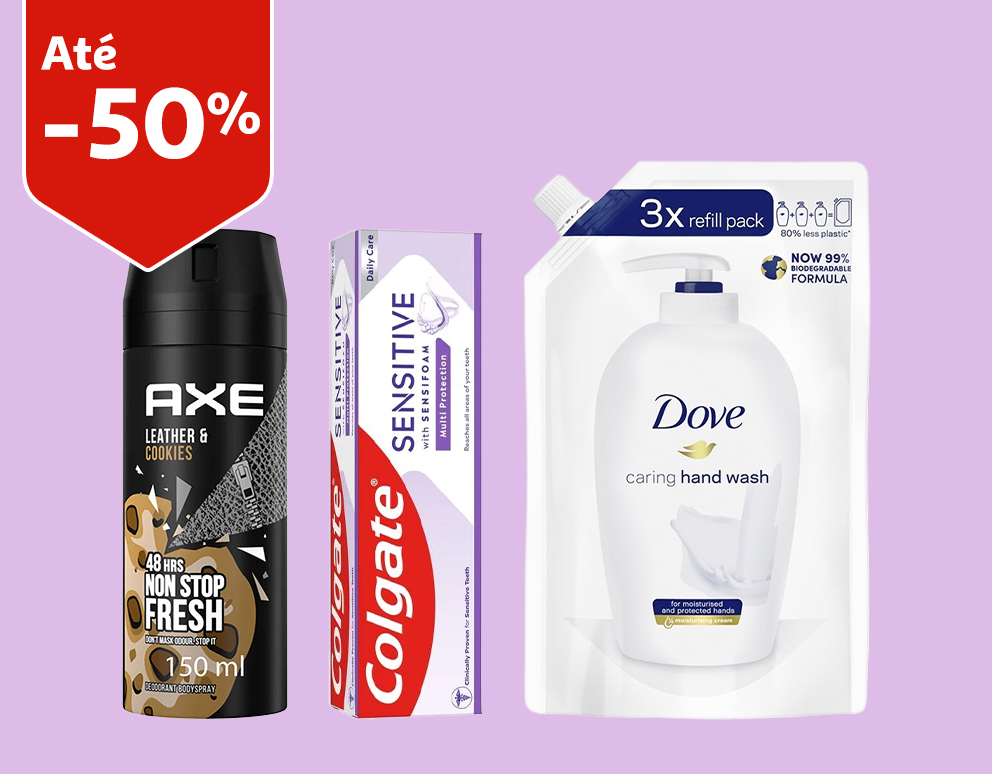 Em grandes marcas de Beleza e Higiene || 05/03 a 18/03