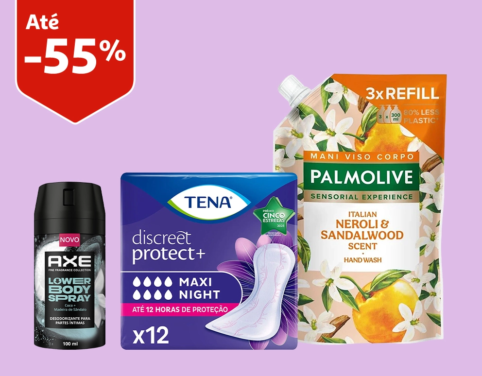 Em grandes marcas de Beleza e Higiene || 30/04 a 13/05