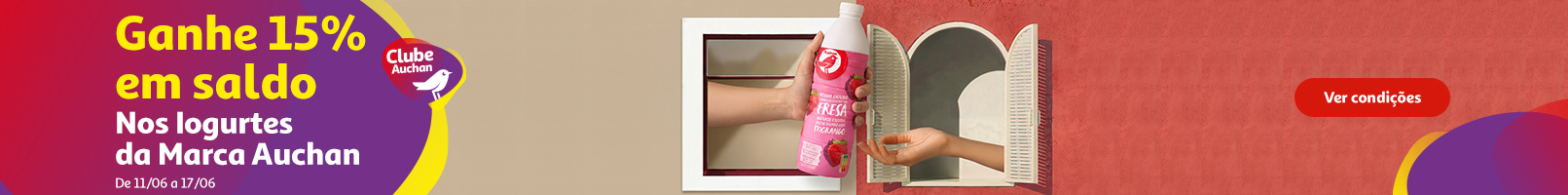 Campanha MDD Iogurtes || 11/06 a 17/06 | Auchan
