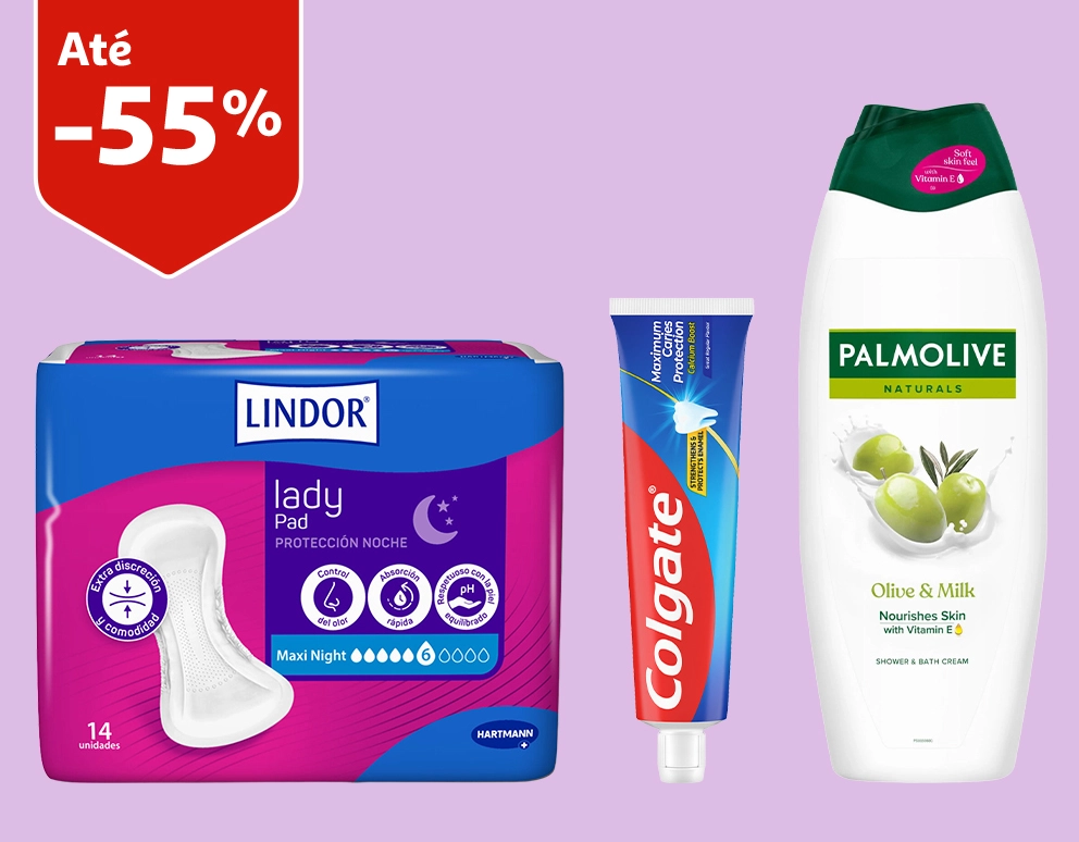 Em grandes marcas de Beleza e Higiene || 06/08 a 19/08