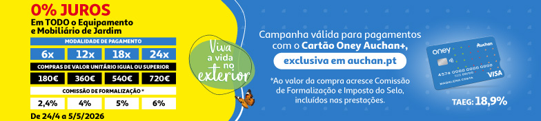 Campanha Oney Mob Jardim || 24/04 a 05/05 | Auchan